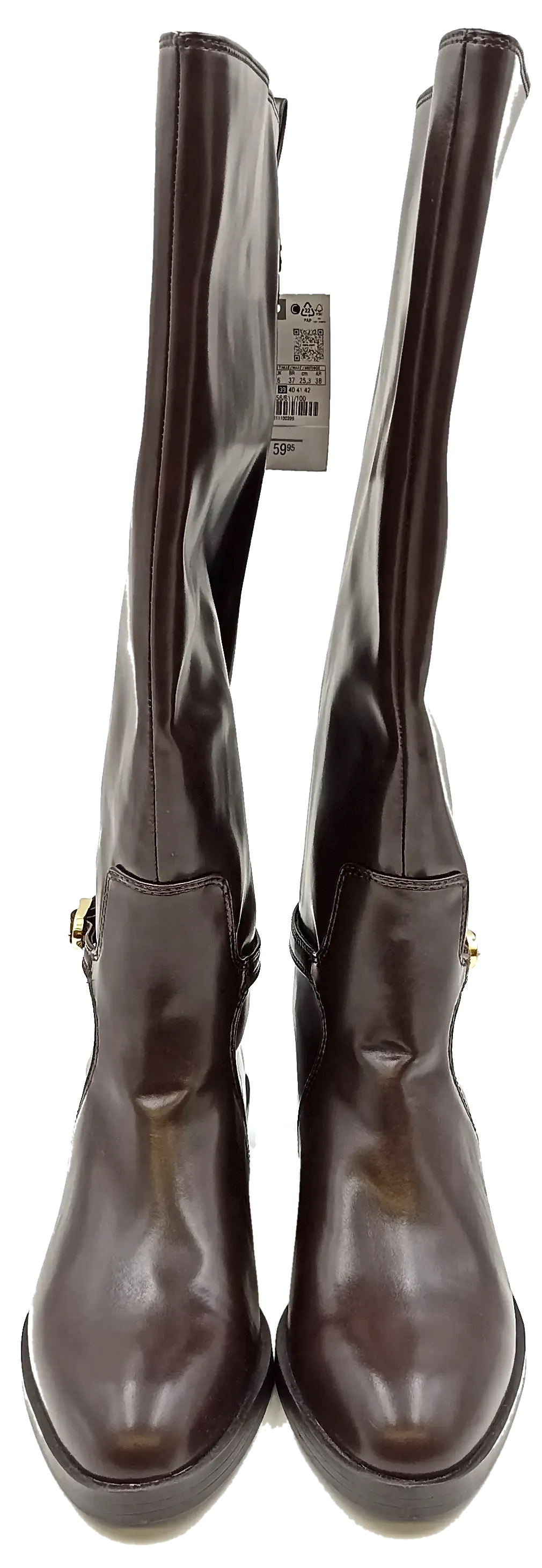 Zara Stiefel braun Gr. 39 – Bild 2