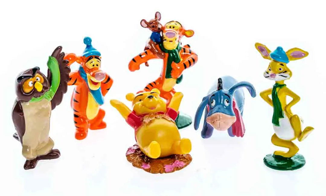  Ü-Eier Setzkastenfiguren von der Firma Zaini 6 Stück "Winnie the Pooh" – Bild 3