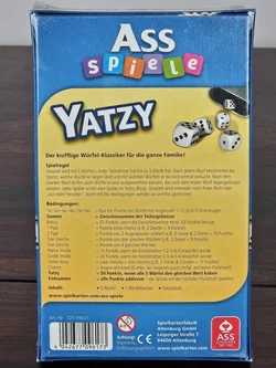 Yatzy -  Gesellschaftsspiel - ASS ALTENBURGER  - Bild 2
