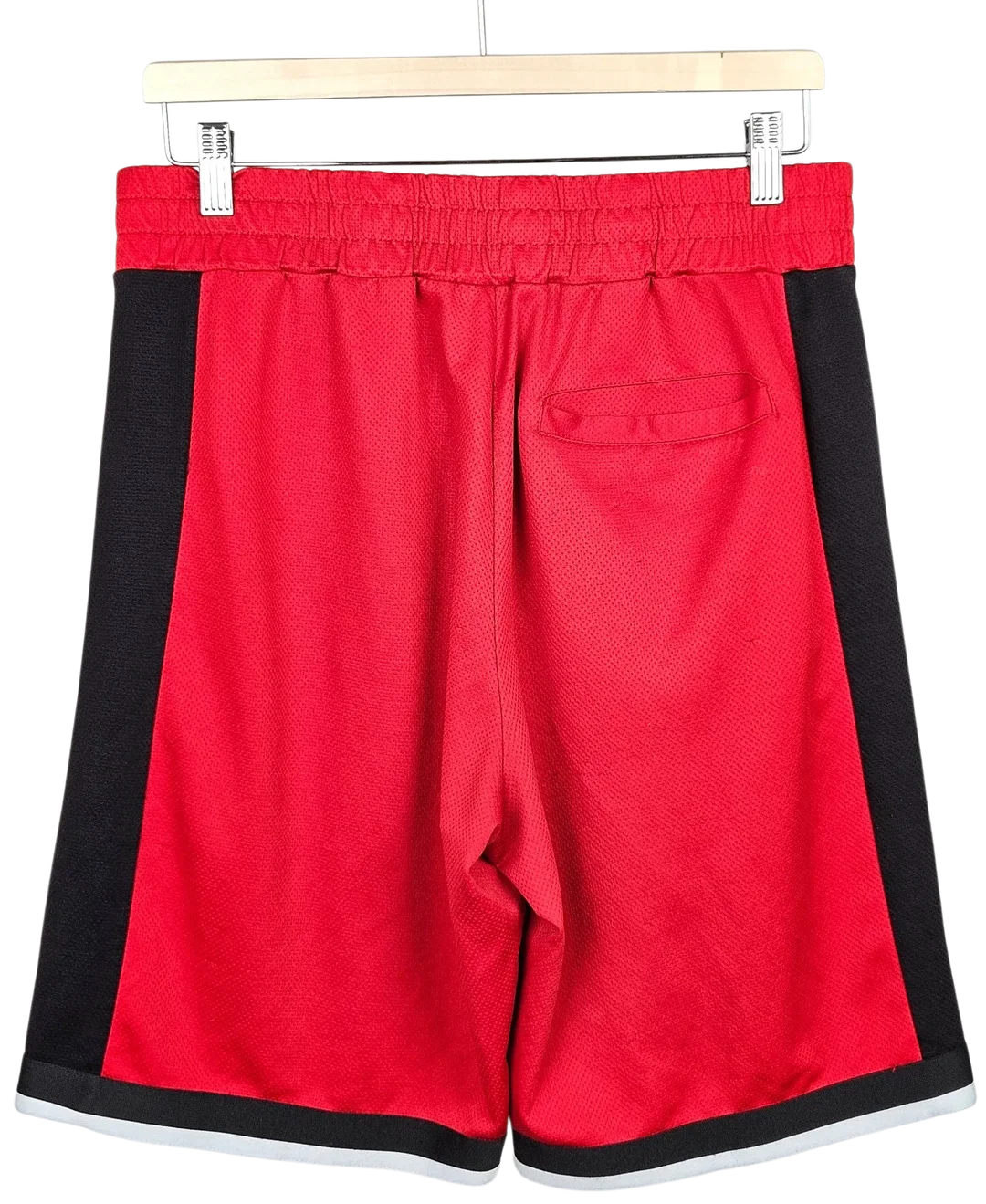 FSBN Herren Basketball Shorts "Chicago", rot - Gr. L – Bild 2