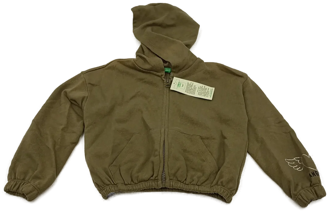 United Colors of Benetton Kinderpullover grün Gr. M - Bild 1