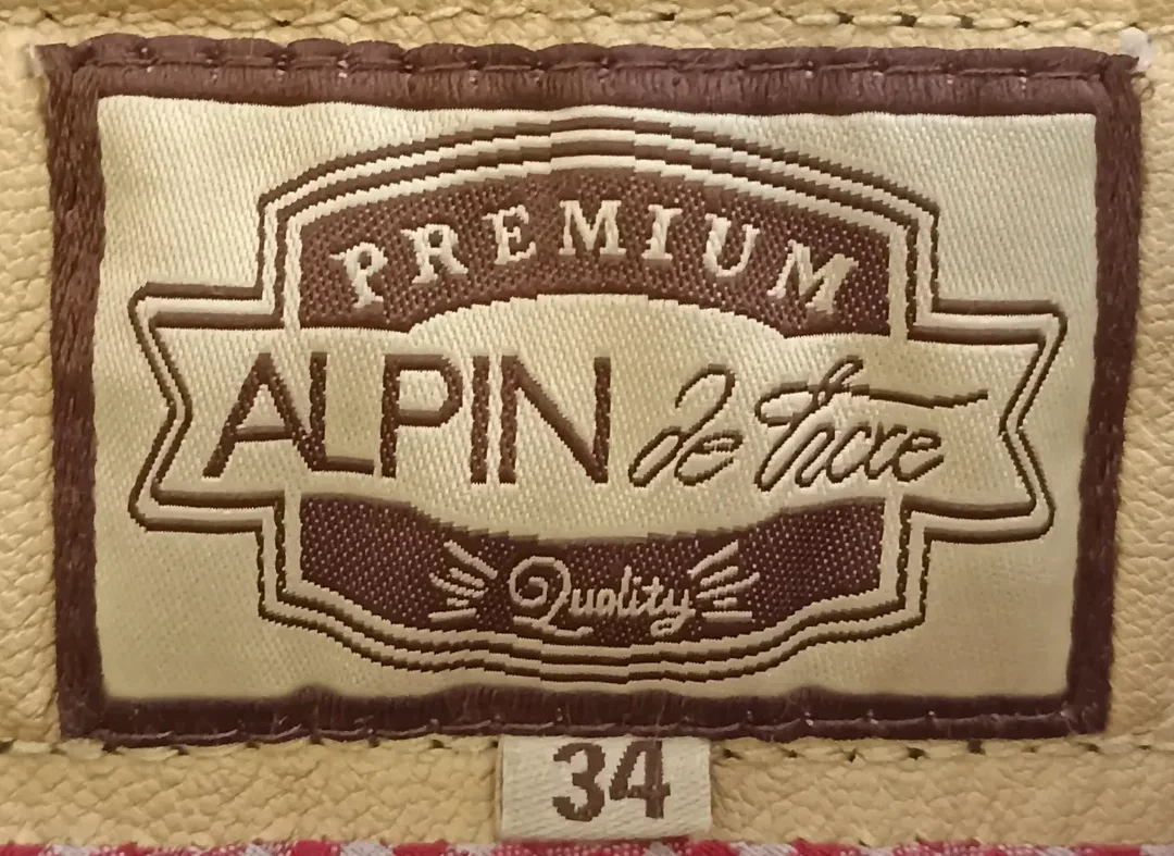 Alpin de Luxe Damenlederhose aus echtem Leder Gr. XS – Bild 6