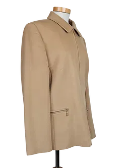 BASLER Vintage Damen Wolljacke, beige - Gr. L - Bild 2