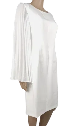 Vintage APART GLAMOUR Damen Kleid, weiß - Gr. S - Bild 2