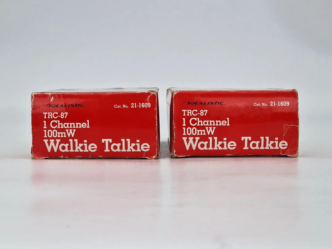 Realistic TRC-87 1-Kanal CB-Walkie-Talkie Set (2 Stück) - Schwarz - OVP – Bild 14