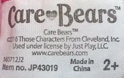 Care Bears - Rosa Hurrabärchi Stofftier - Bild 4