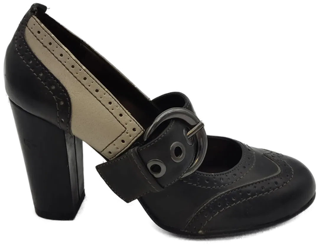 Graceland Damenschuh schwarz/weiß - 36 - Bild 1