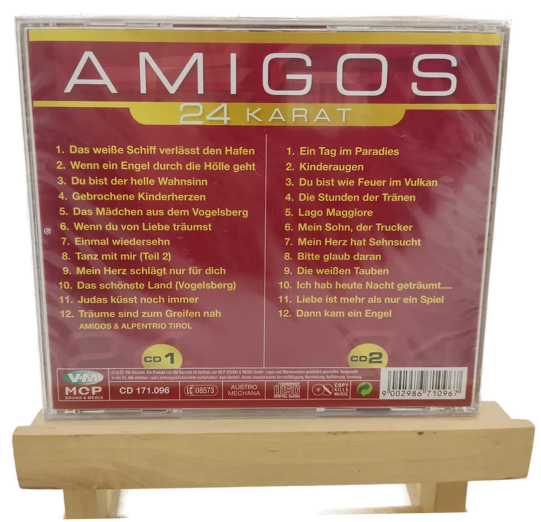  AMIGOS 2 CD's Limited Edition 24 Karat – Bild 2