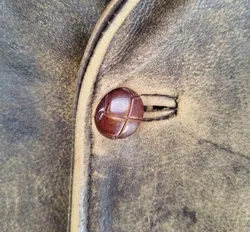 Lost Boys Mantel Braun - Echtleder - Bild 4