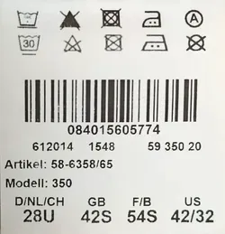 Eurex by Brax Herren Jeans orange Gr. 28U - Bild 6