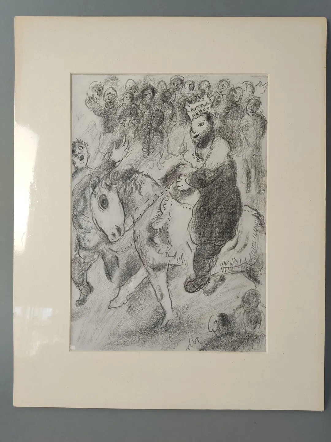 Marc Chagall / Druck in Passepartout 35 x 44 cm - Bild 1