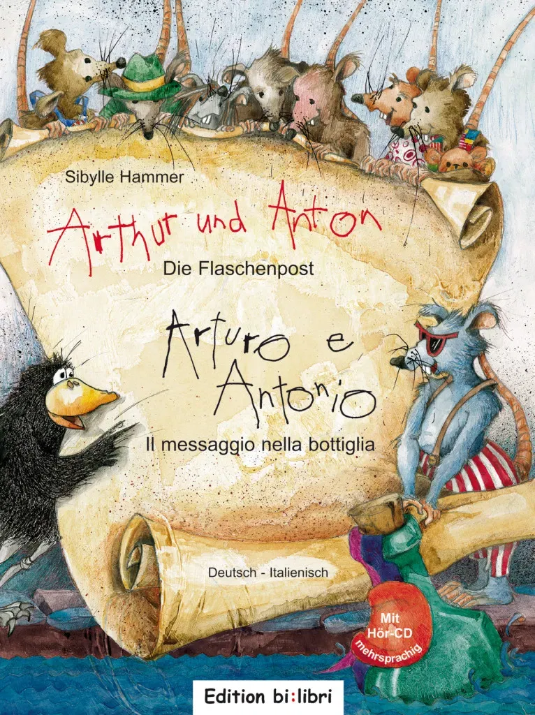 Arthur und Anton: Die Flaschenpost (Deutsch-Italienisch) - Sibylle Hammer - Bild 2