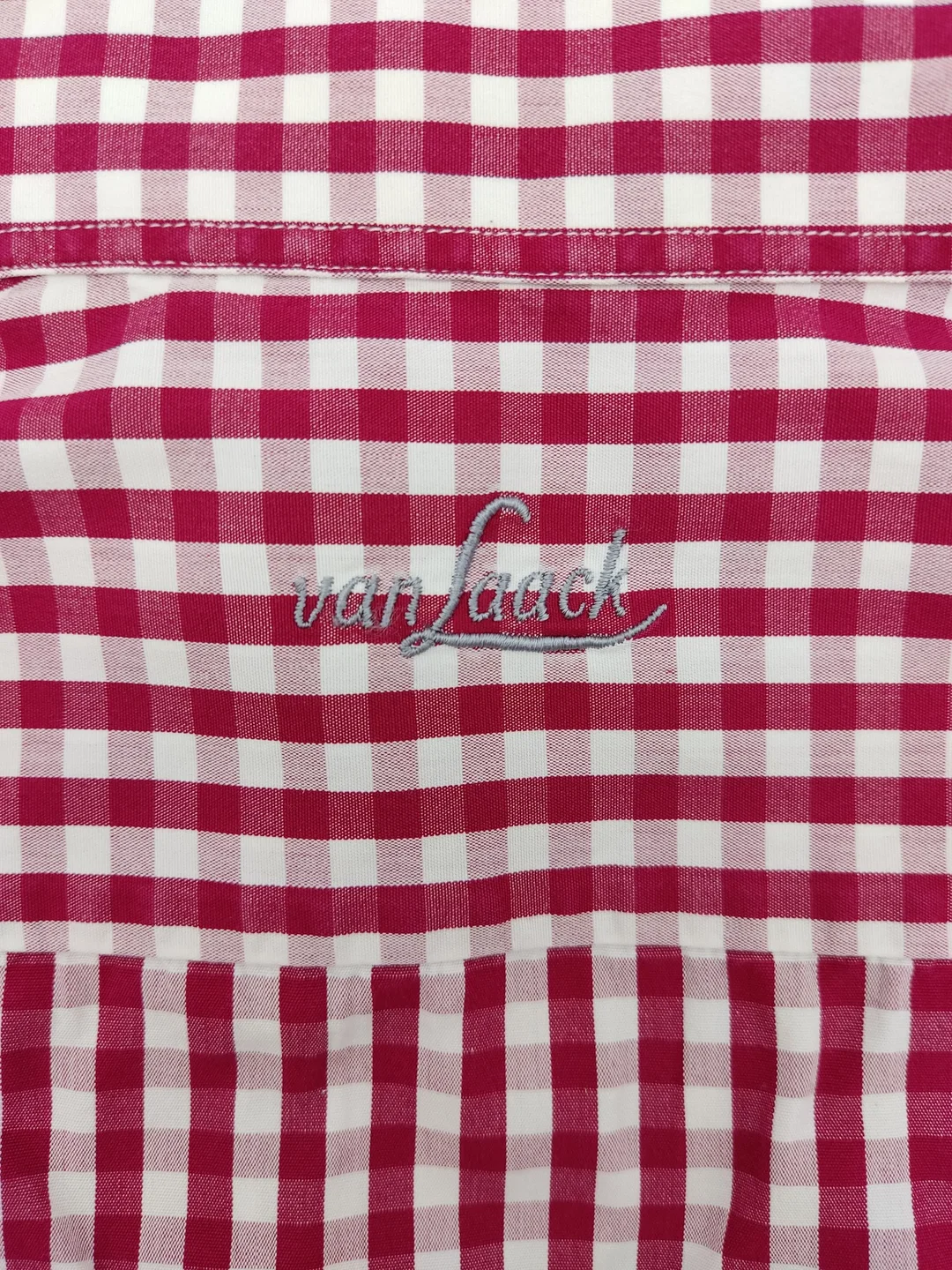 Van Laack Herren Hemd rot Gr.L – Bild 3