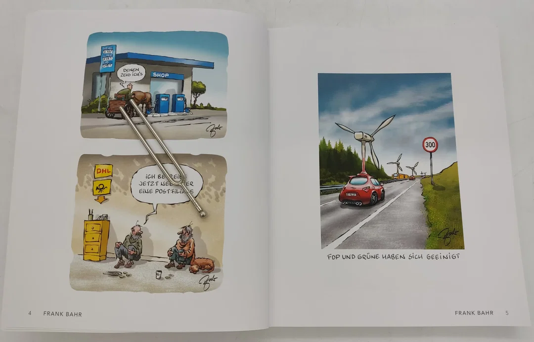 Buch "Beste Bilder" 13 -Die Cartoons des Jahres 2022 – Bild 4