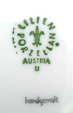 Lilienporzellan Austria - Alpenflora Kaffeekanne  - Bild 9