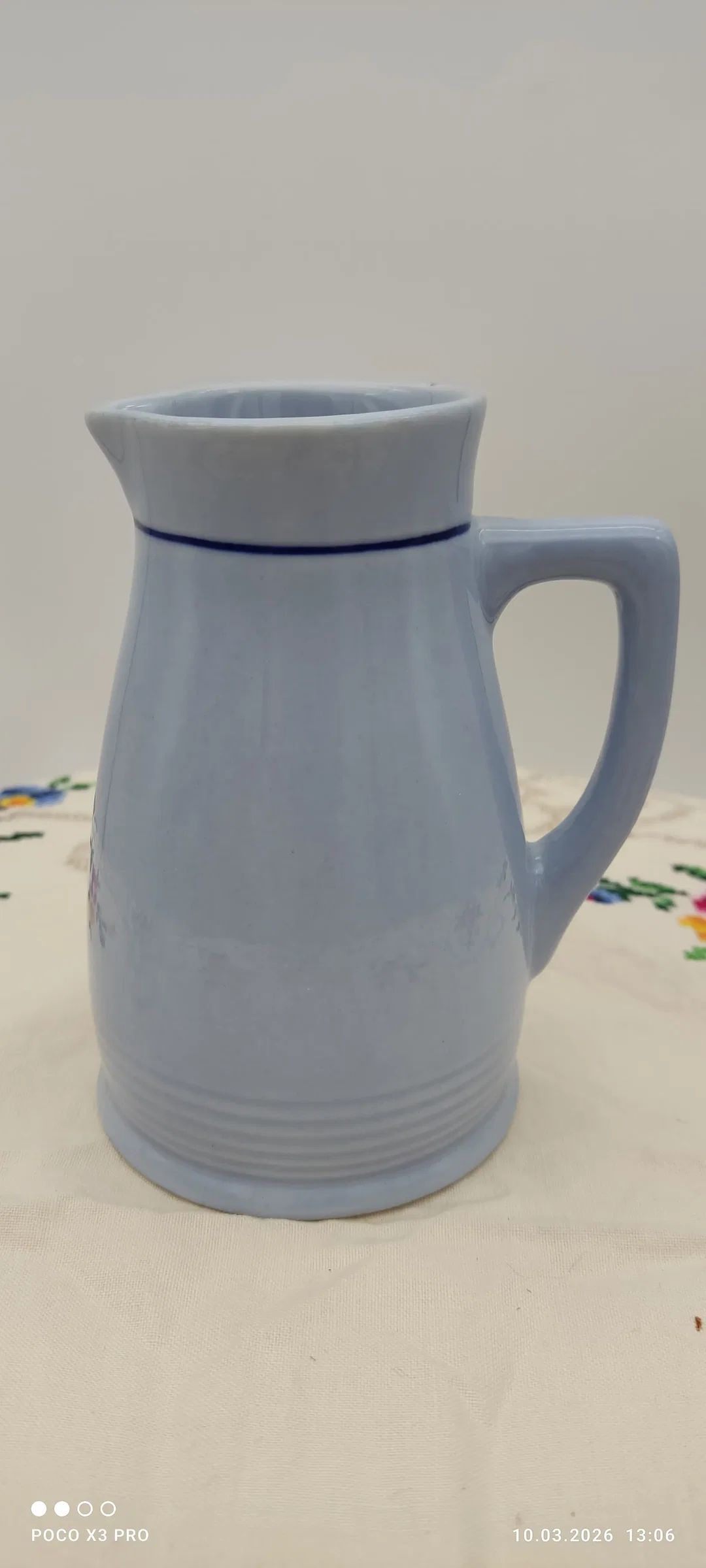 Kleine Porzellankanne Lilien Porzellan | Vintage-Schatz - Bild 1