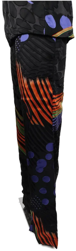 Zweiteiler (Top+Hose) Asymmetrischer Schnitt | Einmaliges Unikat - Bild 19