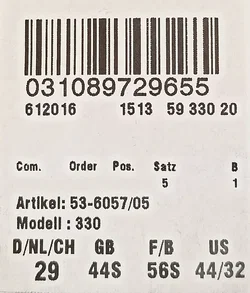 Eurex by Brax Herren Jeans dunkelgrau Gr. 29 - Bild 5