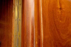 Art Déco Kleiderschrank, Wurzelholz-Furnier, 120x190 cm, Vintage, Art Deco - Bild 3