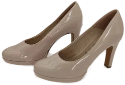 Tamaris Pumps in Lack-Optik, Echtes Leder, Altrosa - Bild 4