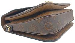 Luis Vuitton Metis Monogram Reverse Pochettee Umhängetasche braun  – Vorschau 8