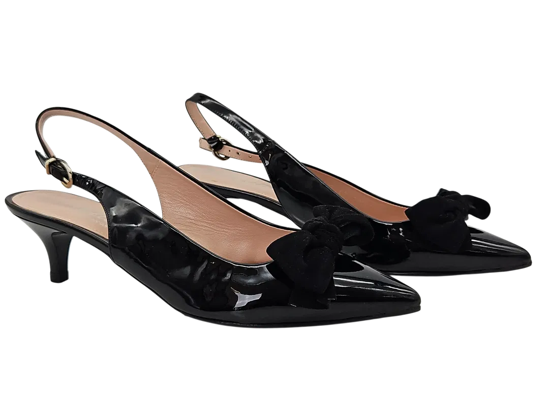 Voltan Damen Pumps, schwarz - Gr. 39,5 - Bild 1