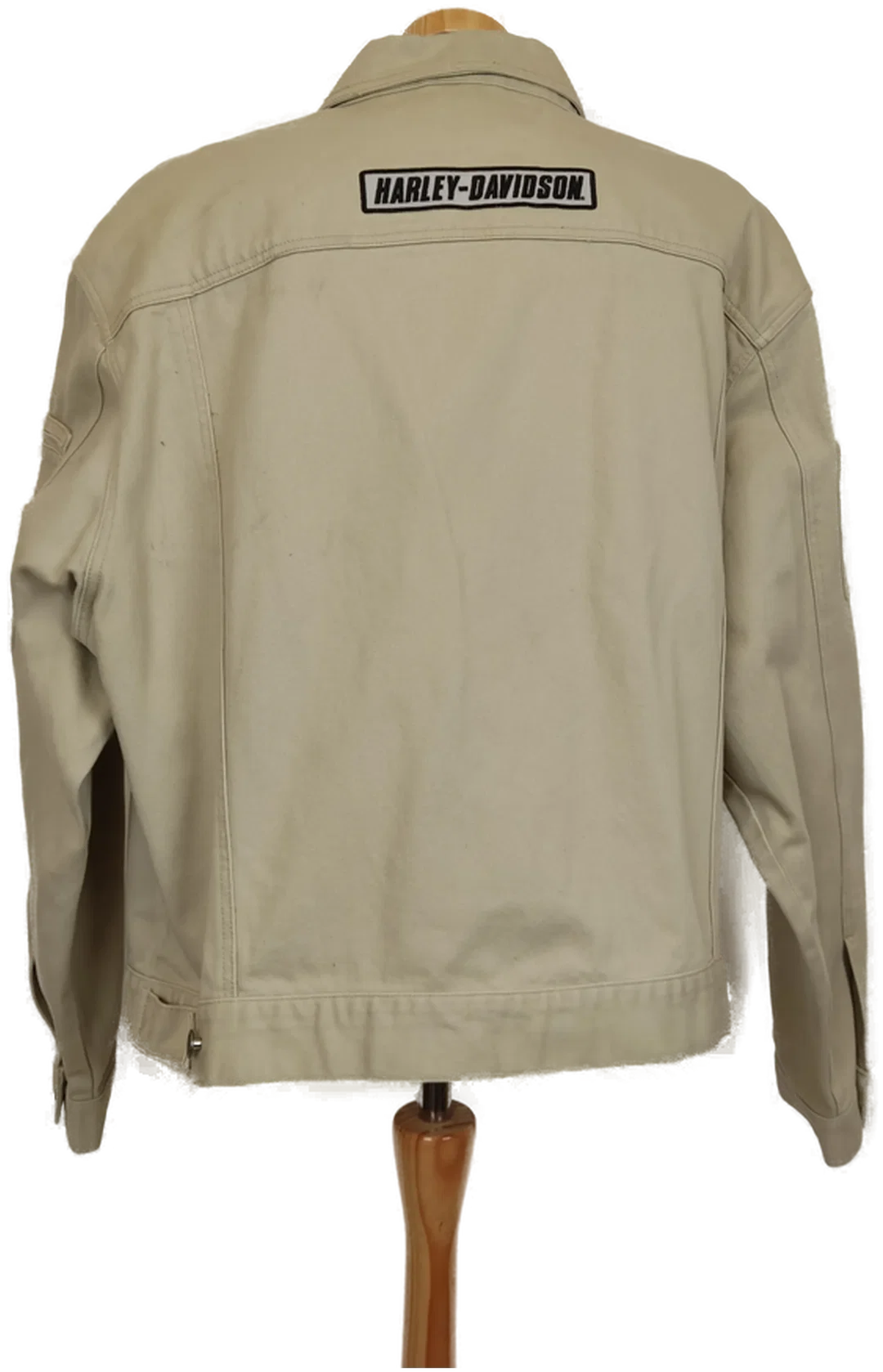 Harley Davidson Herren Denim Jacke beige, Gr. XXL  – Bild 2