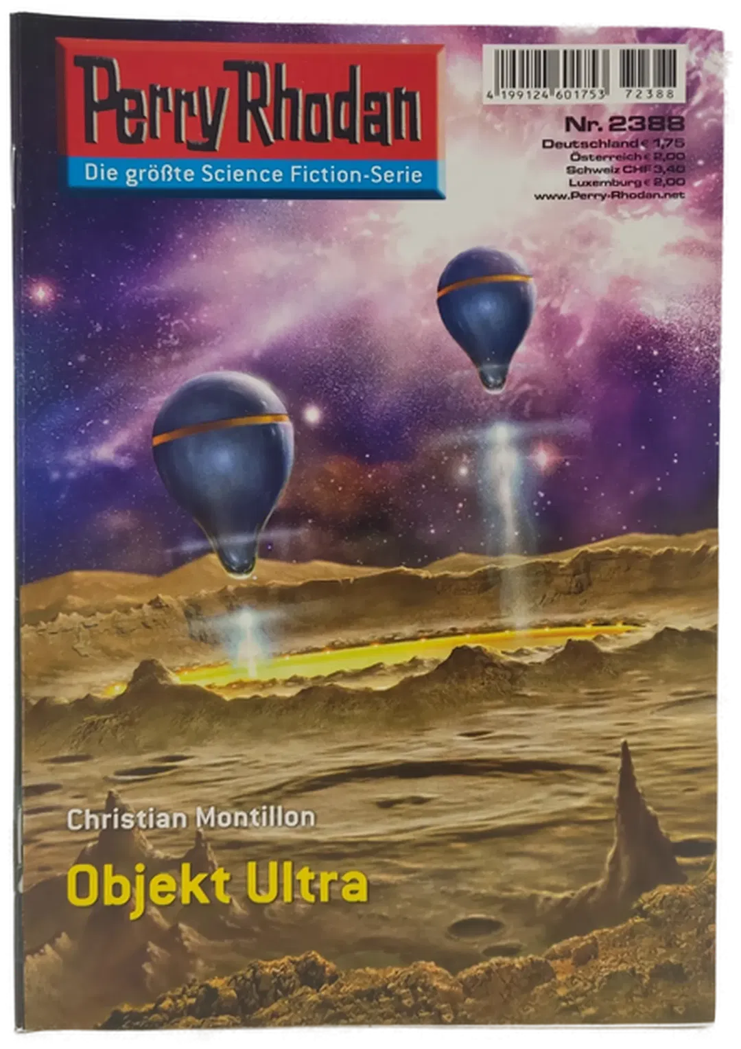 Romanheft Perry Rhodan Objekt Ultra Erstauflage Nr.2388 - Bild 1