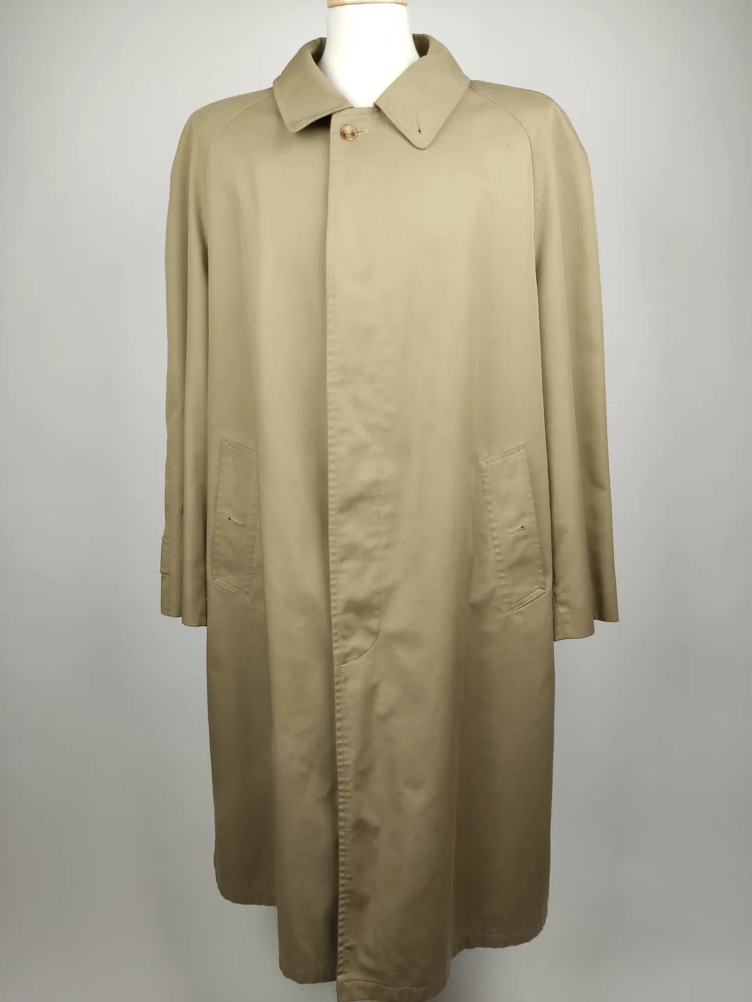 Herrentrenchcoat im Burberrystyle beige - XL/ 52 - Bild 1