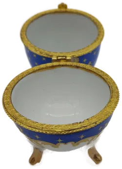 LIMOGES Porzellan Ei - Bild 2