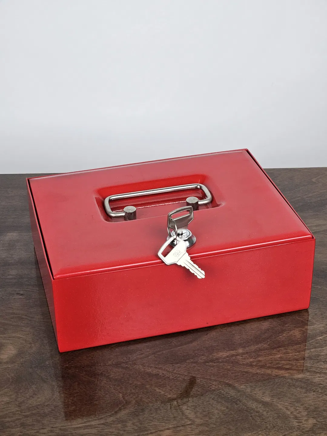 Handkassa aus Metall  - Bild 1