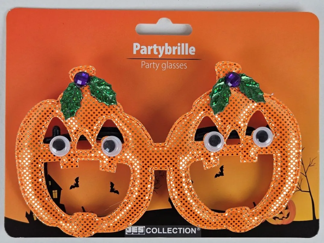 Halloween Partybrille #1 "Kürbis" – Bild 1