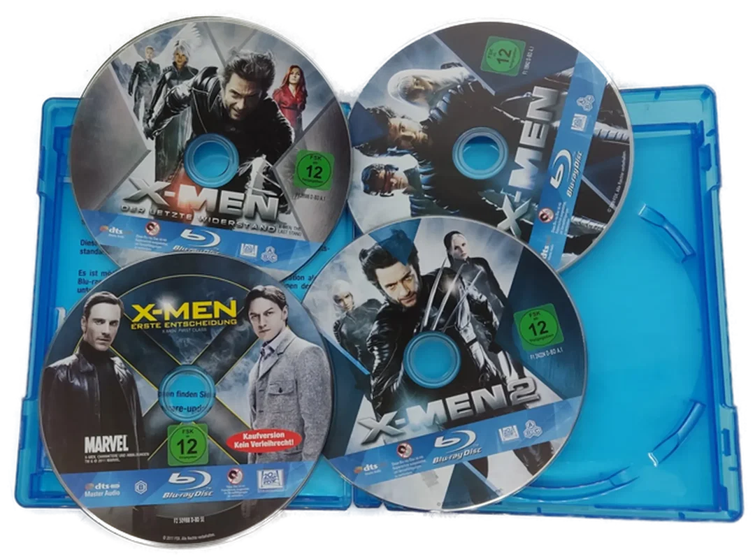 Blu-ray 4 Disc's X-Men Collection – Bild 4