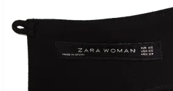 ZARA Midikleid schwarz Gr. XS - Bild 3