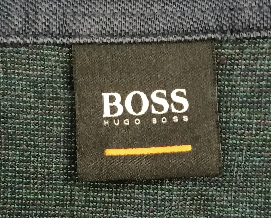 Hugo Boss Herrenpoloshirt grün/schwarz Gr. XL – Bild 3
