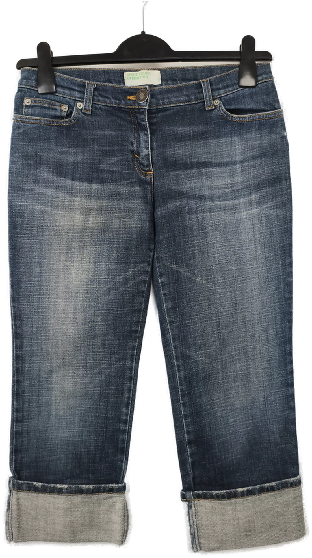 Benetton, Damenjeans, Gr. 42 - Bild 4