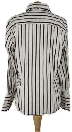 Bonita gestreifte Damenbluse- 42/XL - Bild 2