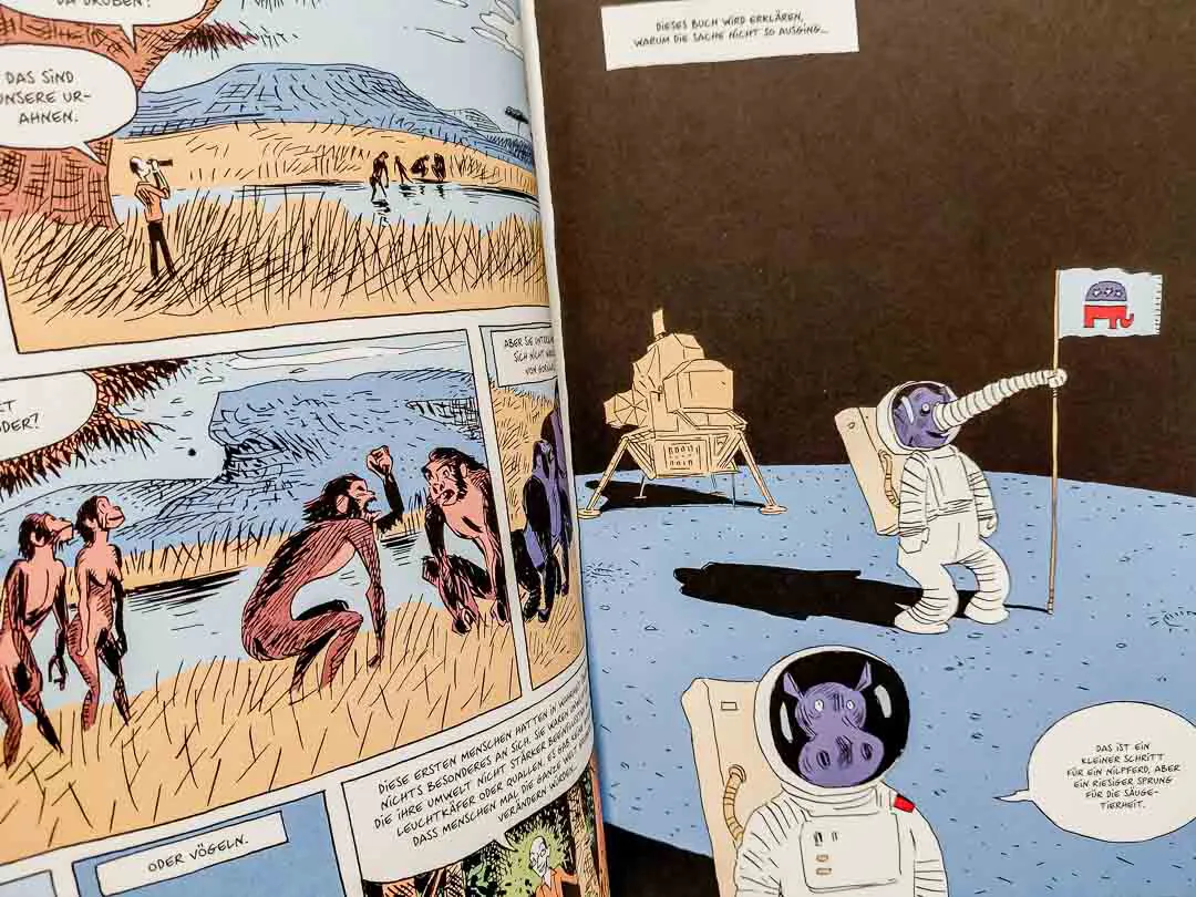 Sapiens Der Aufstieg Graphic Novel Yuval Noah Harari Hardcover – Bild 4