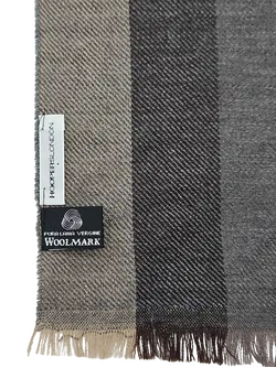 HOOPERSLONDON - Herren Wollschal - grau - Bild 3