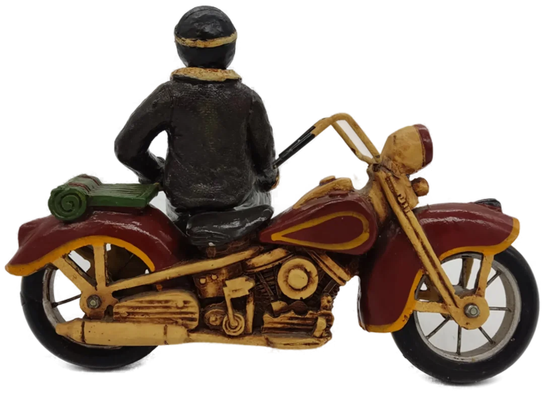 Deko-Modell Chopper / Biker / Motorrad – Bild 4