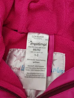 Impidimpi  Kinder Matschanzug mehrfarbig Gr. 86/92 - Bild 3