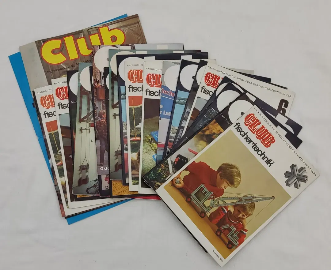 Fischer Technik - Vintage Konvolut Nachrichten Hefte - 23 Stück - Bild 2