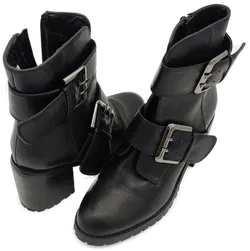 Buffalo Damen Stiefeletten Boots schwarz - Gr./39 - Bild 4