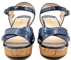 Prada Damenwedges dunkelblau Gr. 38 – Vorschau 2