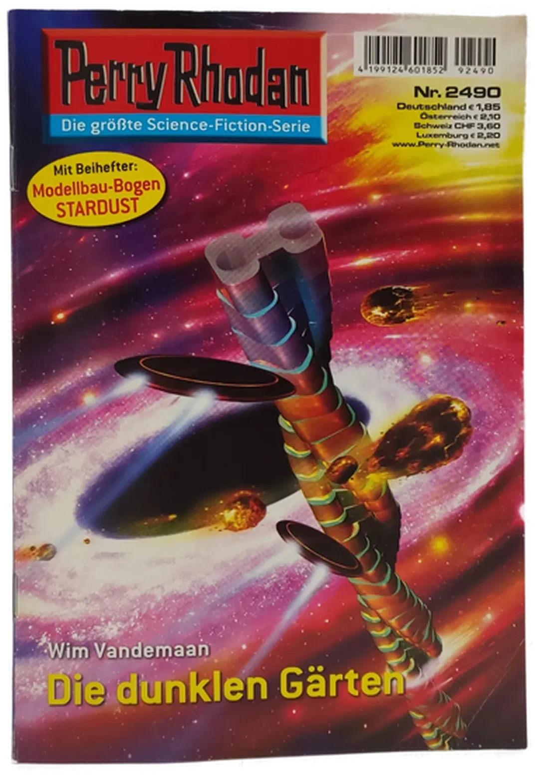 Romanheft Perry Rhodan Die dunklen Gärten Erstauflage Nr. 2490 - Bild 1