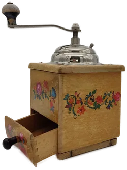 Kaffeemühle bemalt - Bild 2