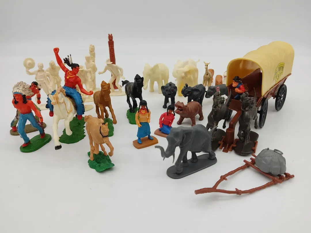 Vintage Figuren Sammlung - Linde, Reindorf, Elastolin & mehr - Bild 1