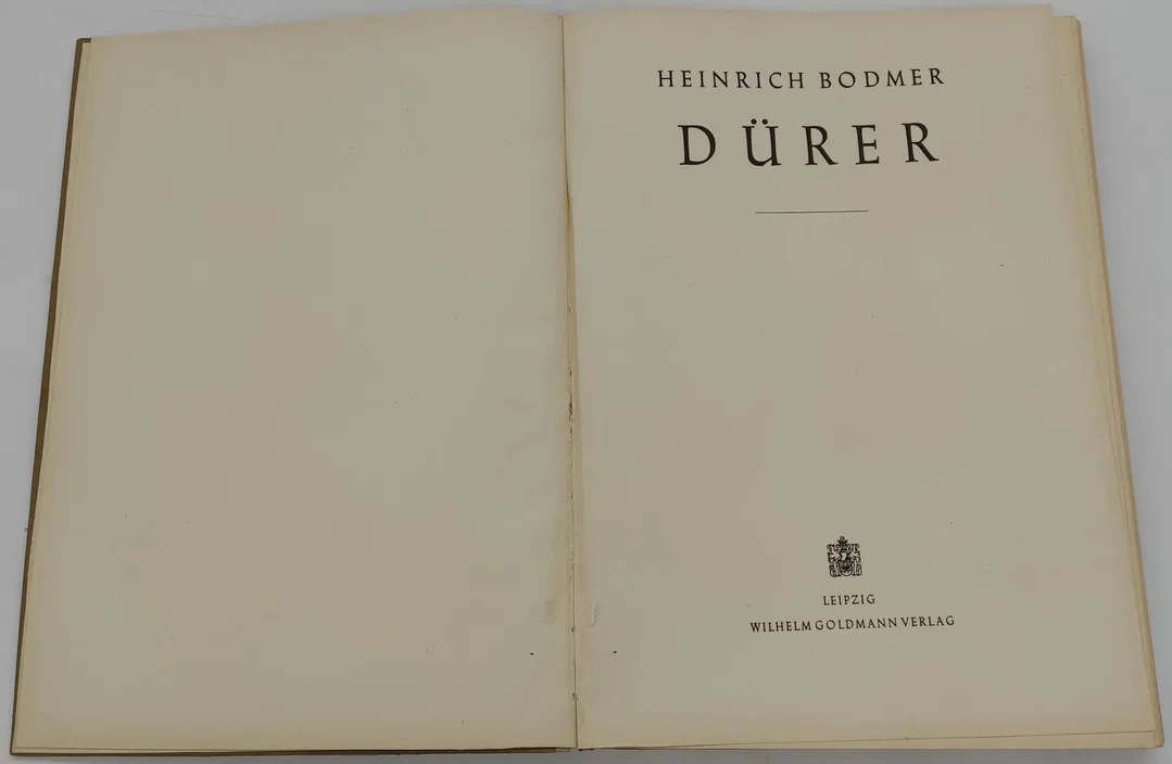 Buch/Bildband Dürer von Heinrich Bodmer 1944 – Bild 2