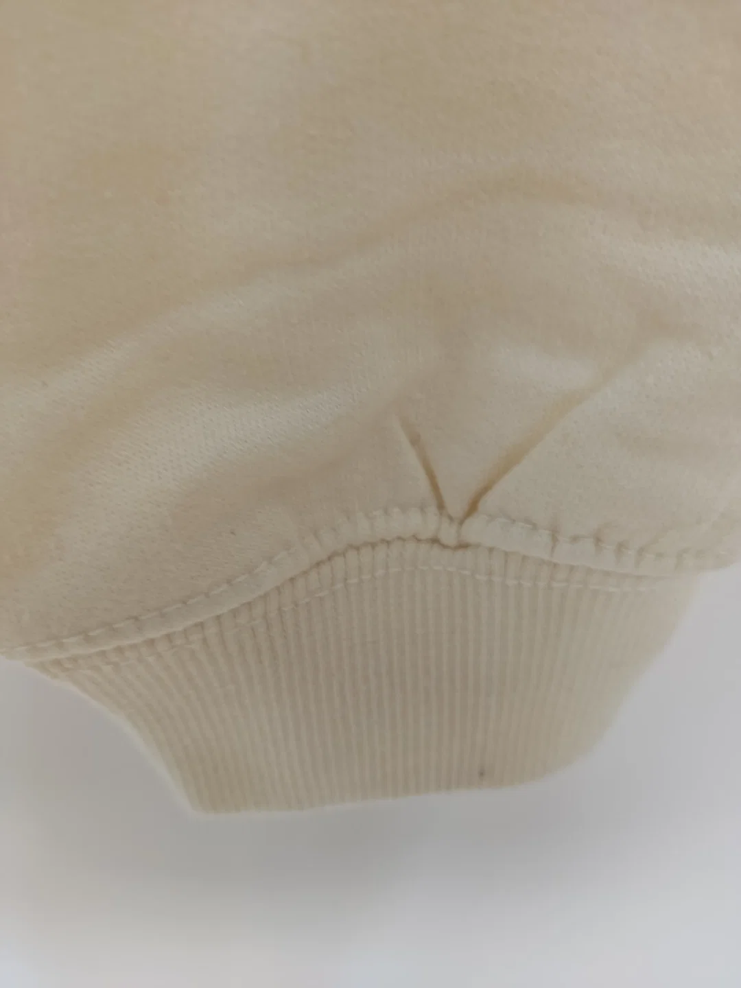 Jogginghose "Tessentials", lang mit Gummizugbund und Kordel, beige mit Taschen, Größe M – Bild 5