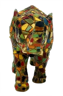 Mosaik Elefant - Gaudí‑Stil - Bild 4